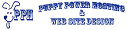 Puppy Power Hosting and Web Design